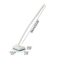 thumbnail image 7 of 2 in 1 Shower Scrubber Cleaning Brush with Long Handle, Tub and Tile Grout Scrub Brush Stiff Bristles Lock in Place Scrub Brush Head for Bathroom Kitchen Wall Floor Bathtub Sink Glass, 7 of 7