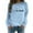 Light Blue, variant on XINXIAOO Womens Hoodies Christian Sweatshirt Graphic Hoodie Oversized Womens Hoodies Pullover Womens Fall Sweatshirts College Wear