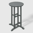 thumbnail image 4 of WestinTrends Outdoor 37" Counter Height HDPE Outdoo Bistro Bar Table, Gray, 4 of 7
