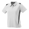 thumbnail image 2 of Augusta LADIES PREMIER SPORT SHIRT WHI/BLK M, 2 of 2