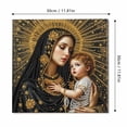 thumbnail image 3 of 5D Diamond Painting Kit Religious Mary and Student Jesus Design 11.81 X 11.81 Inch Diy Wall Art Decor No Frame, 3 of 4