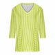 thumbnail image 4 of Fiudx Ofertas de La Semana Top con Cuello En V y Manga 3/4 con Estampado Informal a La Moda para Mujer, 4 of 5