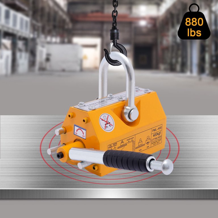Steel Lift TECHTONGDA Magnetic Lifter, Permanent Lift Magnets, 1320 Lbs ...