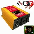 thumbnail image 6 of Inverter Dc12V To Ac110/220V Pure Sine Wave 500W-1000W Transformer Convert Multi-Function Socket Converter Car Inverter, 6 of 9
