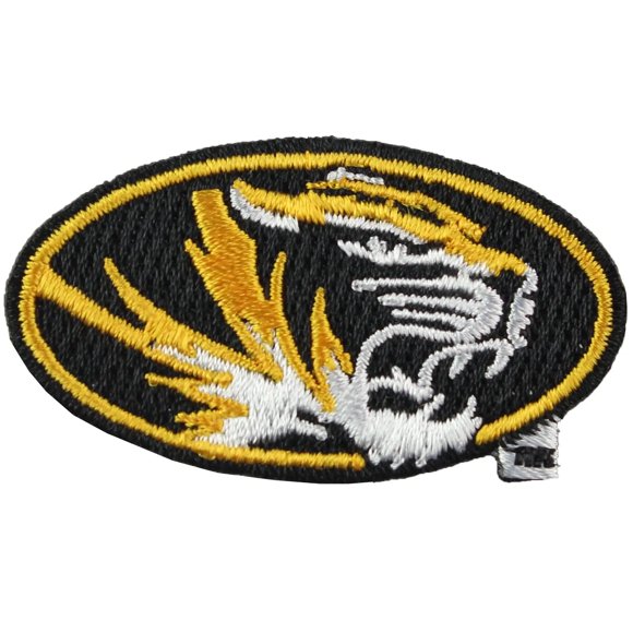 Missouri Tigers Round Logo Iron On Embroidered Iron On Patch S