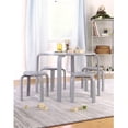 thumbnail image 2 of Guidecraft Ensemble Table et Chaises Nordiques 5 Pcs en Gris, 2 of 12