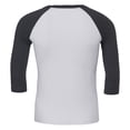 thumbnail image 2 of Canvas Mens 3/4 Sleeve Baseball T-Shirt, 2 of 2