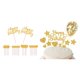 thumbnail image 4 of Adorno para Tarta con Carta de Cumpleaños Globo de Látex Amor Postre Adornos - Oro oro04 Soledad adorno de torta de feliz cumpleaños, 4 of 6