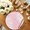 Pink, variant on Coral Pink Round Placemats Set of 6 for Dinning Tables,Heat-proof Braided Table Mats 13 Inch,Coastal White Ocean Marine Nautical Beach Washable Place Mat for Kitchen Restaurant Party Table Decor