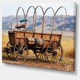 thumbnail image 2 of Old American Cart in Grassland - Oversized Landscape Canvas Art, 2 of 3