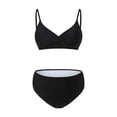 thumbnail image 3 of MuXiKeJi Clothes High Waist Maternity Swimsuit Two Piece Pregnancy Swimwear Bikini Bathing Suits for Women Maternity Swimsuits, 3 of 8