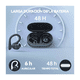 thumbnail image 2 of Auriculares Inalámbricos Bluetooth 5.3 Deportivos Con Gancho Malubero  Negro, 2 of 5
