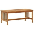thumbnail image 4 of vidaXL 4 Piece Garden Lounge Set with Cushions Solid Acacia Wood, 4 of 12