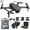Black Drones without Obstacle Avoidance, variant on SPOORYYO 4K HD GPS Drone with 5G, 4.5-Inch Screen, 3-Axis Gimbal, Laser Obstacle Avoidance, 25-Min Flight Time, One-Click Return