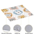 thumbnail image 4 of XMXT Microfiber Drying Mat for Kitchen Counter, Animal Cartoon Head Pattern Absorbent Dish Drying Mats for Sink Dishes Rack Pad, 16 x 18 inches, 4 of 9