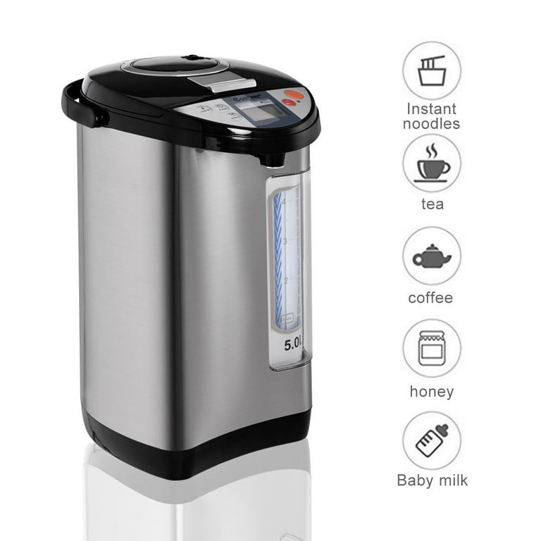 500ml Electric Kettle LCD Screen 110V 300W Water Boiler 4 Variable