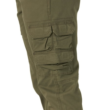 Wrangler - Wrangler Men's Regular Taper Stretch Cargo Pants - Walmart ...