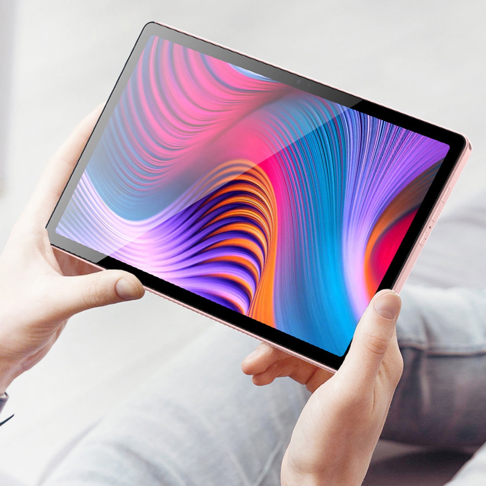 10.1 Inch Android Tablet, 4GB RAM 32GB ROM, 256GB Expand, 5G WiFi, Dual SIM, GPS, Bluetooth, 6500mAh Battery, FHD Display, Face ID