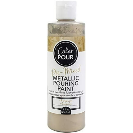 UPC: 0718813496353 | American Crafts 349635 Color Pour PM Paint 8oz Chmpgn