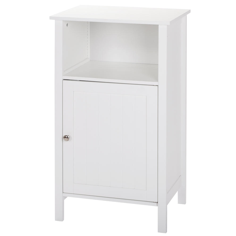 Veryke Bathroom Cabinet Wooden Floor Cabinets Waterproof And Moisture Proof Entryway Cabinet Storage Cabinet With Single Door White Walmart Com Walmart Com