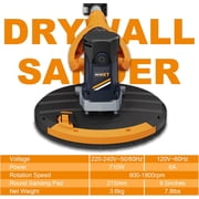 MAXXT Drywall Sander, Lightweight Popcorn Ceiling Removal Tool, 5 Variable Speed Foldable Telescopic Electric Sander, 800-1700RPM with 6pcs Sandpapers & Bag