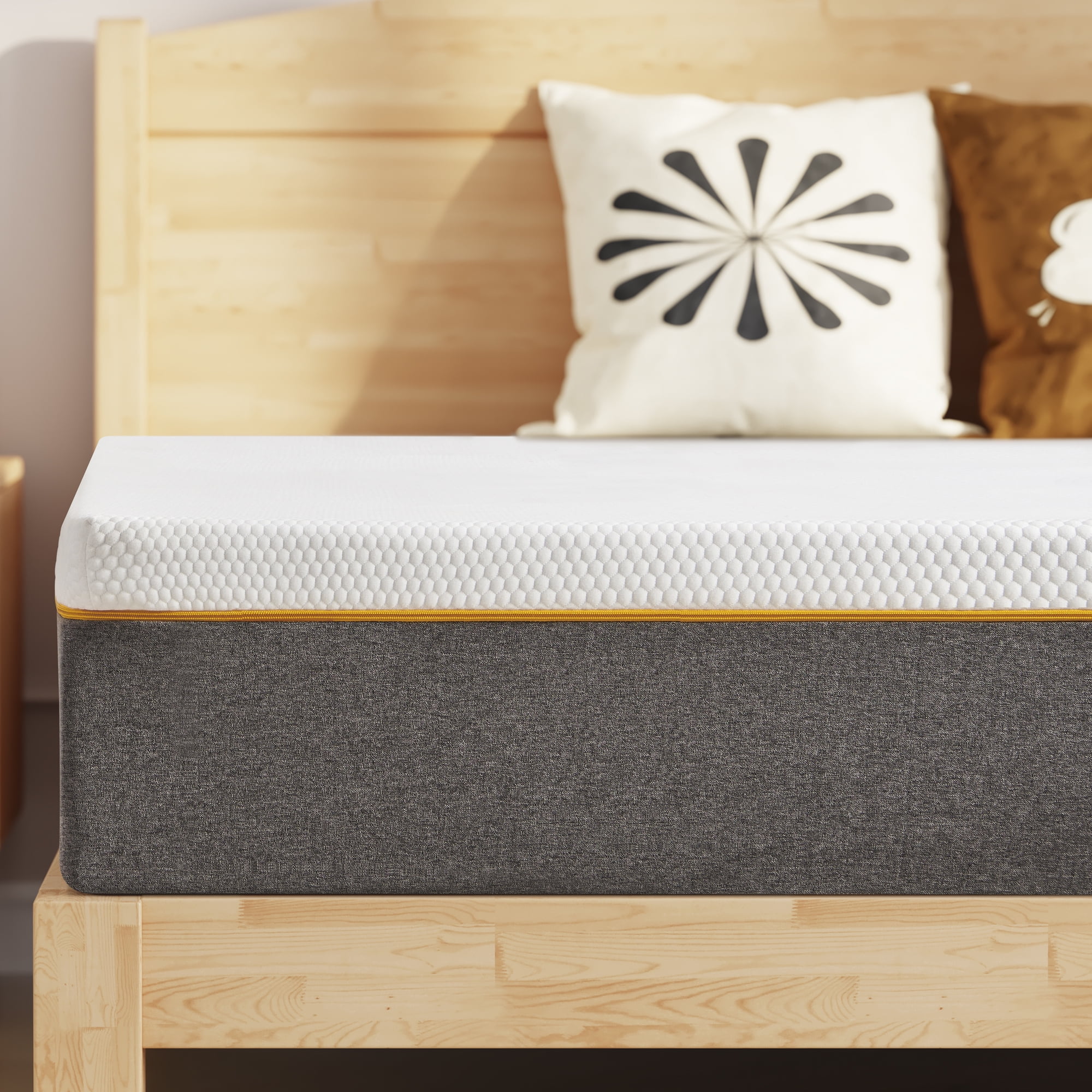 Queen Mattress, GELBIY 10 inch Queen Size Medium Memory Foam Mattress in a Box