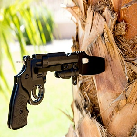 - Best Black Pistol Knife for Gun Lovers Folding Model by Under Control Tactical - Cool Gift For Your Husband, Wife, or Yourself!!