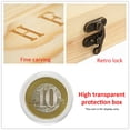 thumbnail image 2 of Naiovety 100 cajas de protección de monedas conmemorativas caja de almacenamiento de monedas de colección para 18/21/25/27/30mm Universal Almacenamiento y organización del hogar Naiovety HA023186-00, 2 of 6