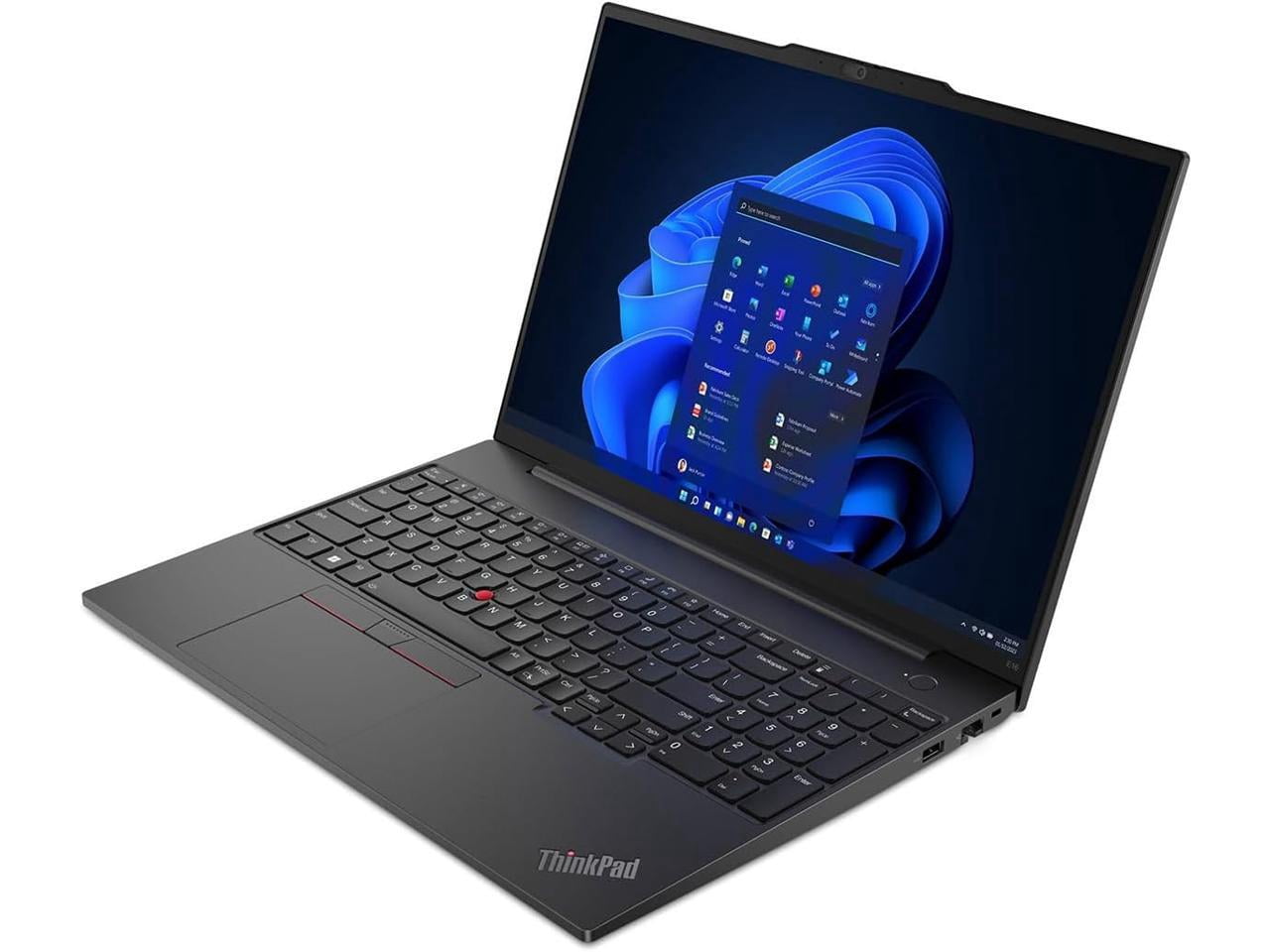 Lenovo ThinkPad E16 Gen 1 16.0" Intel Core i5-1335U 16GB Memory 256 GB SSD Windows 11 Pro 21JN003YUS