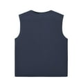 thumbnail image 5 of UVEASISHA Mens Lightweight Work Vest with Pockets Mesh Quick Dry Cargo Vests Zip up V Neck Sleeveless Hiking Jackets Outdoor Sports Travel Waistcoat Navy XXL, 5 of 5