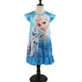 thumbnail image 5 of Little Girls Princess nightdress sleepwear Elsa Nightgown Toddler Pajamas Dress, 5 of 5