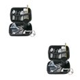 thumbnail image 1 of Juego de 12 unidades Matsuzay dispensador de botellas de rapé Negro, 1 of 6