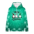 thumbnail image 4 of Qertyioot Pull d'Hiver Mode Femme Imprimé de Noël, Manches Longues Col Rond Chaud Ample Tendance Hauts Tricotés, 4 of 4