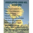 thumbnail image 2 of SUNFLOWER OIL UNREFINED ORGANIC CARRIER COLD PRESSED VIRGIN RAW PURE by H&B OILS CENTER 4 OZ, 2 of 4