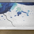 thumbnail image 6 of Ambesonne Blue Place Mats Set of 4, Watercolor Modern Floral Art, Standard Size, Pale Blue and Blue, 6 of 6