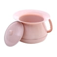 thumbnail image 2 of Potty Urine Bucket Bedpan Compact Portable Design with Handle for Kids Women Travel and Emergency Needs, 2 of 9