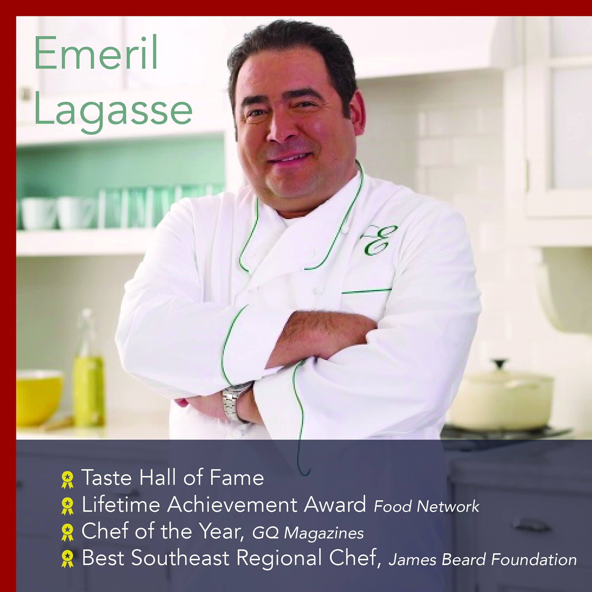 Emeril Lagasse Best Kitchen Knives Collection - 8-Piece 4.5â