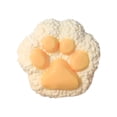 thumbnail image 2 of QIPOPIQ Handmade Squishy Big Cat Paw Silicone Squeeze Toy for Stress Relief (Yellow Cat Rice Ball), 2 of 9