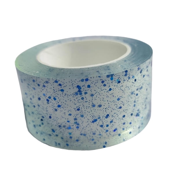 Cinta adhesiva de doble cara para bricolaje perfecl Azul Ancho 3cm