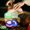 thumbnail image 6 of Color Transparent Tape Handbook Decors Bopp DIY Tapes Decorative Student Supplies Stationery 12 Rolls, 6 of 6