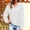 aa08_White, variant on Hilzaten Collared Sweatshirt for Women Pullover Solid Drop Shoulder Crop Sweatshirt for Women