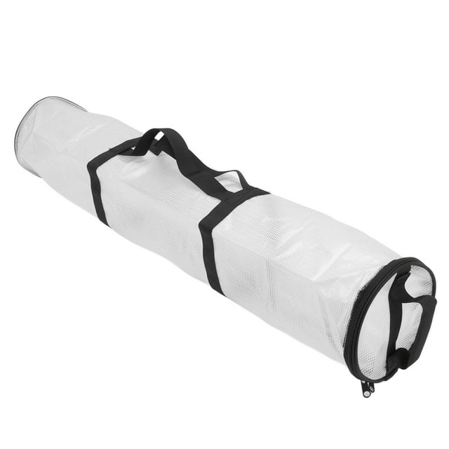 Wrapping Paper Storage Bag,Transparent Zippered Design Waterproof Dustproof Gift Organizer With Portable Handle Gift Wrapping Paper Storage Organizer Bag