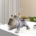 thumbnail image 1 of Bandeja de almamiento de escritorio para perros Colco resina beige, 1 of 7