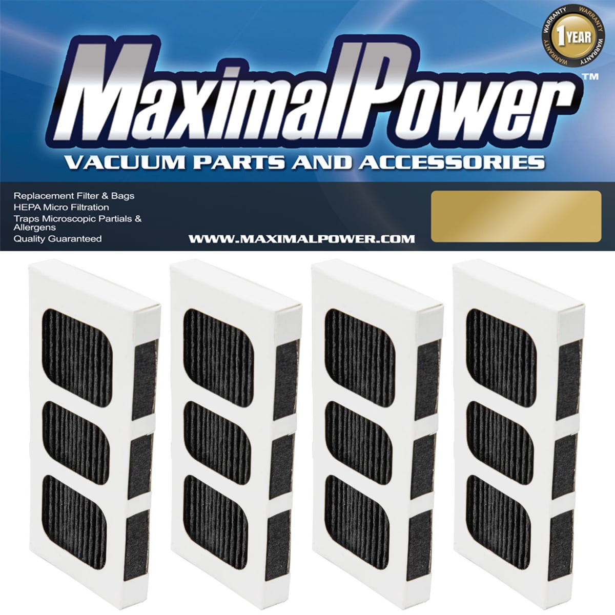 Maximalpower 4 Replacement Air Filter, compatible with (Frigidaire