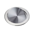 thumbnail image 1 of Trash Flip Lid Stainless Steel Trash Can Lid Flush Built-in Balance Swing Flip Trash Lid, 1 of 5