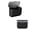 B002- Black, variant on Automotive Interior Accessory, Mini Trash Can for Car, Garbage Can for Car, Trash Can with Lid, 6X5 Inch Brown Hanging Trash Holder, Multi-Purpose In-Car Debris and Sundry Storage
