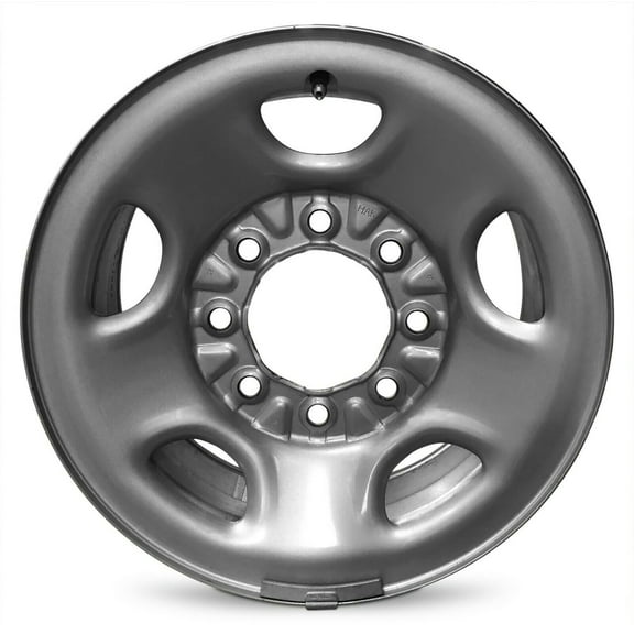 New Take-off Steel Wheel Rim for 2000-2013 GMC Yukon 2500 16 in 8 Lug Black Fits R16 Tire Direct Fit