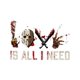 thumbnail image 2 of Love is all i Need Halloween Shirt Women Novelty Horror Movies T-Shirt Halloween Scary Graphic Short Sleeve Top, 2 of 7
