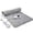 Grey, variant on Heating Pad For Back Shoulder Neck/Knee Leg And 6 Heating Settings Auto Off Machine Washable Moist Dry Heat Options Extra Large Jeopardy Blanket Extra Long Throw Blankets for Tall Men Size Blanket