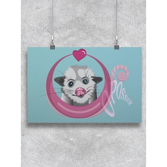Opossum Love Poster - Image by Shutterstock,